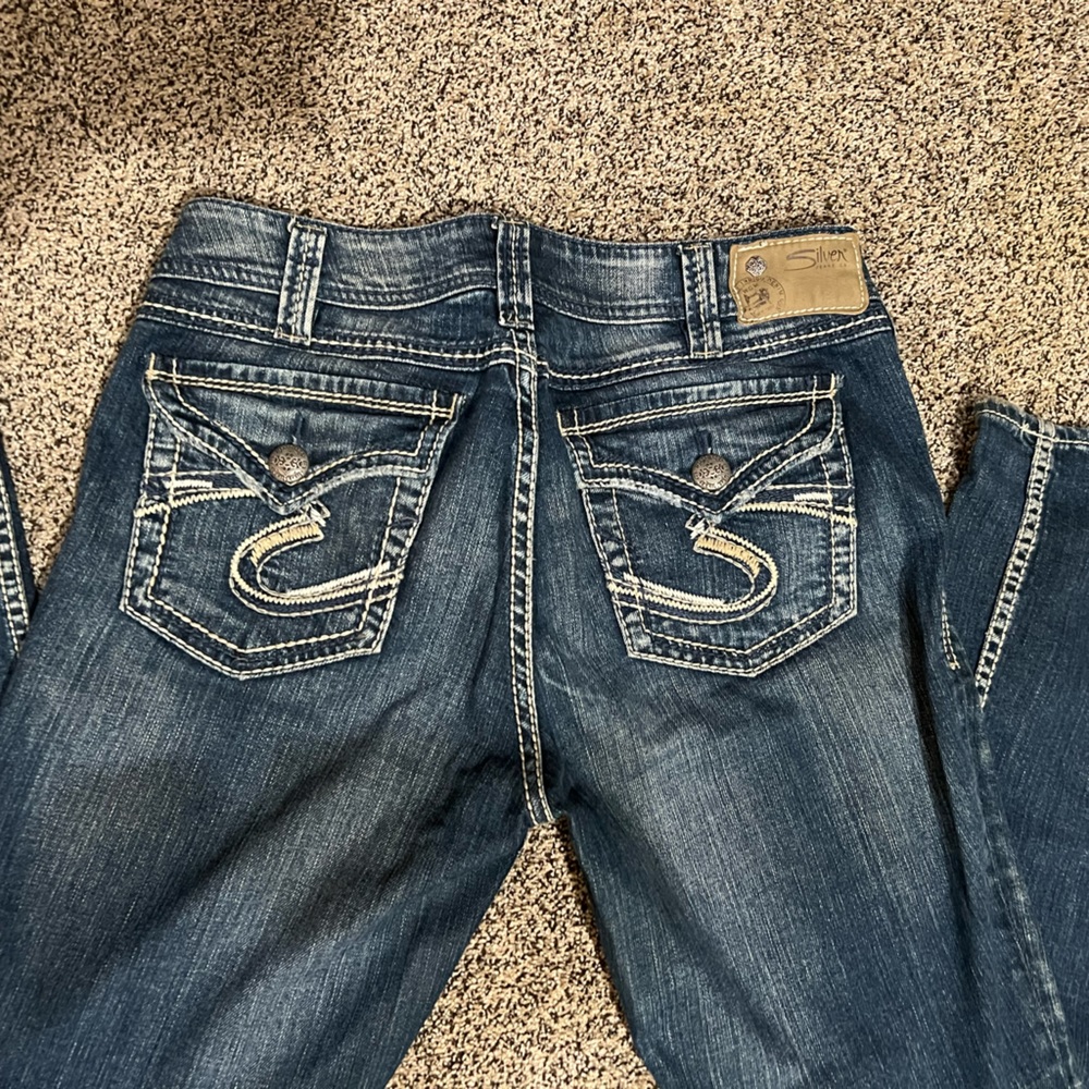 Jeans - Silver - Suki Surplus